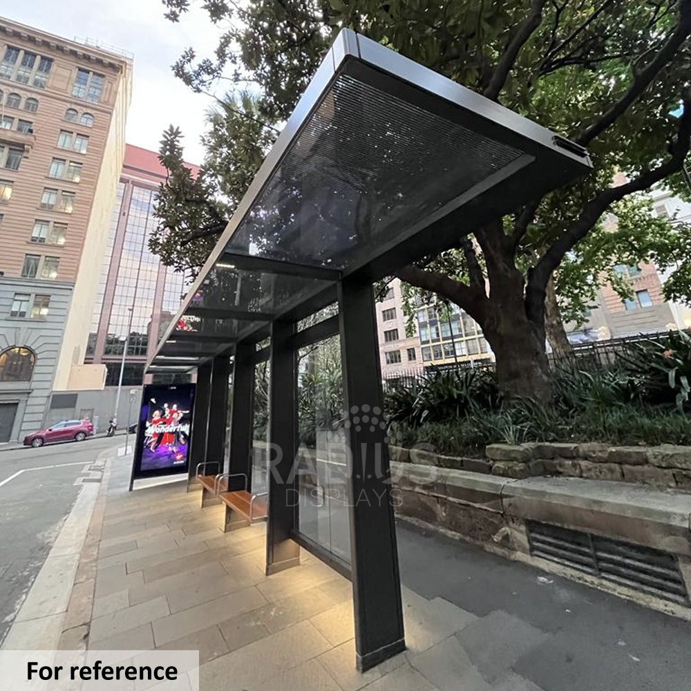 Metal Outdoor Furniture for Bus Shelters Parks Schools