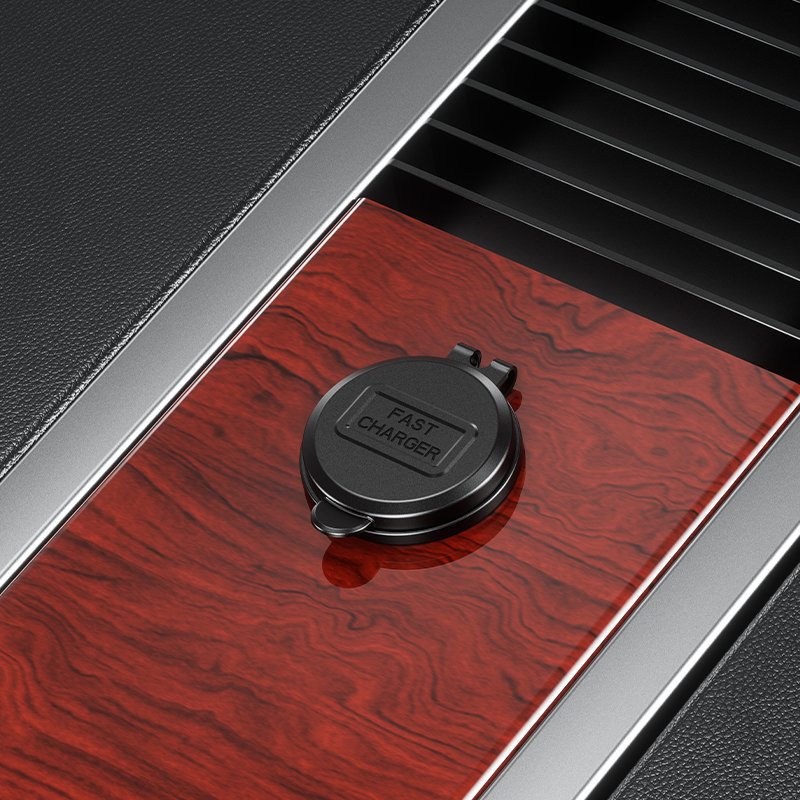Waterproof QC3.0 USB Charger Socket with Dual Usb-c Fast Charging Accessories for Car Bus Motorcycle