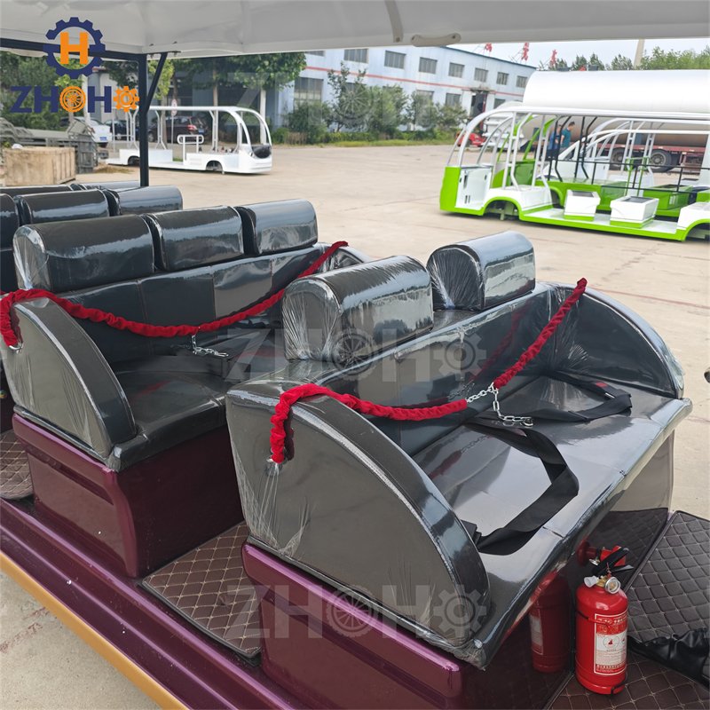 Electric Chinese Classic Car Street Legal Custom Golden New Energy Vehicle Vintage Car Tourist Sightseeing Car