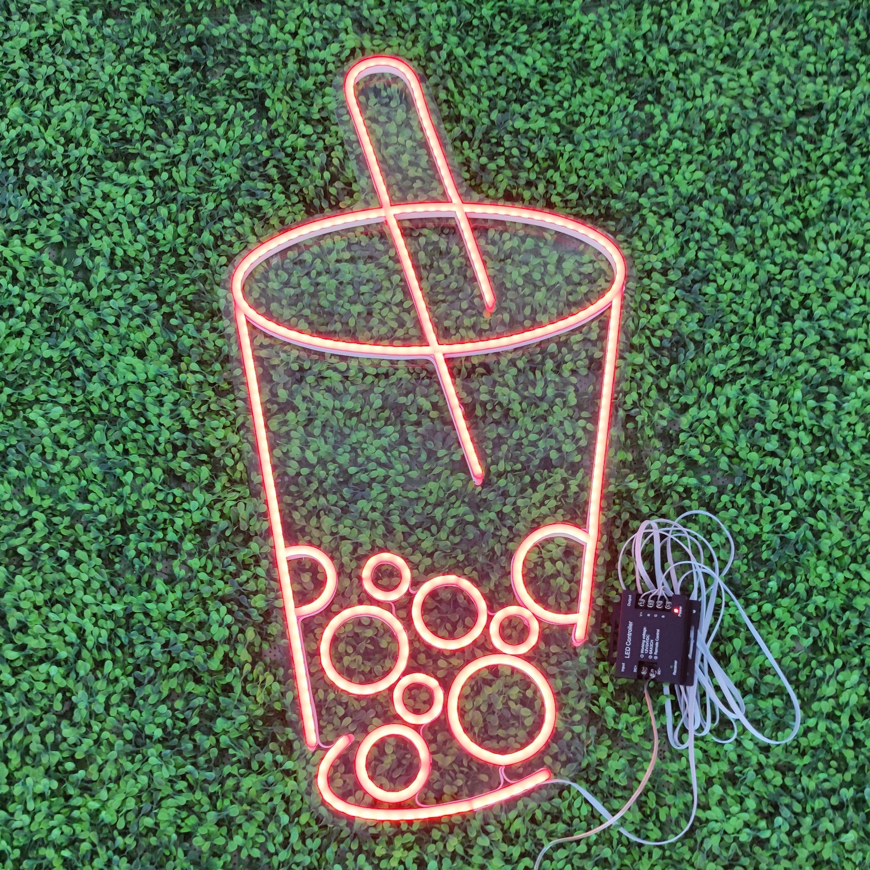 Koncept Drop Shipping 24inch Custom Neon Sign Bar Led Sign Flex Beer Cafe Logo Pub Store Club Neon Light