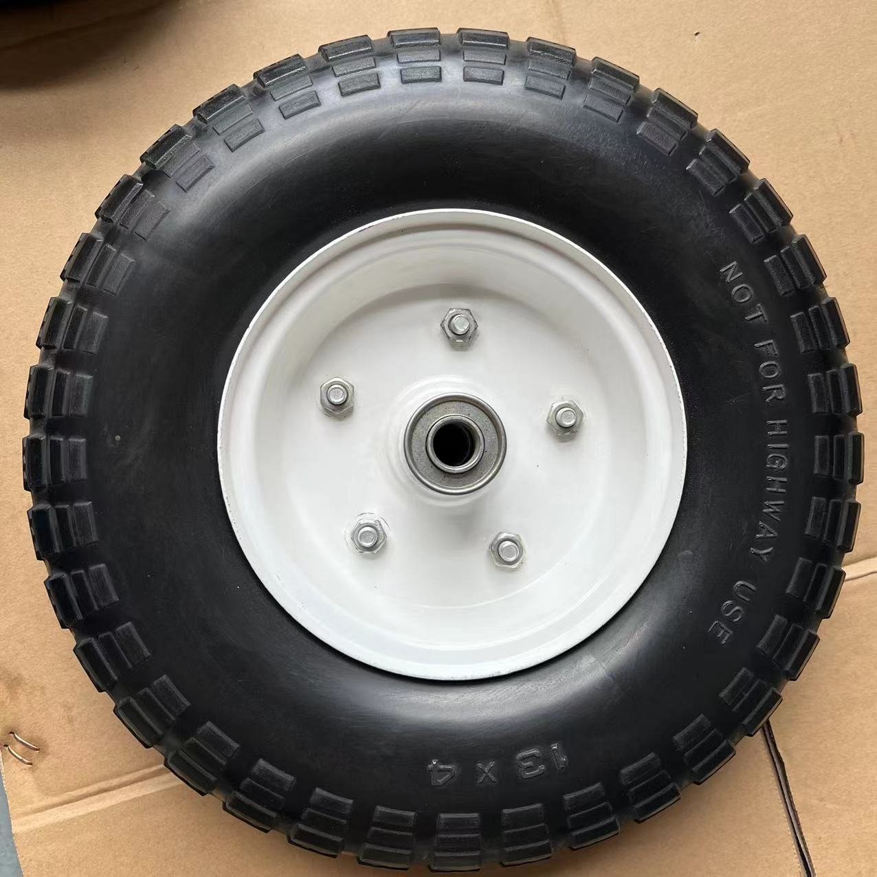 Super Load 13*4 Toy Car PU Foam Wheel High Quality Pneumatic Wheels 1 Year Warranty Other Wheels Tires Accessories Wheelbarrow