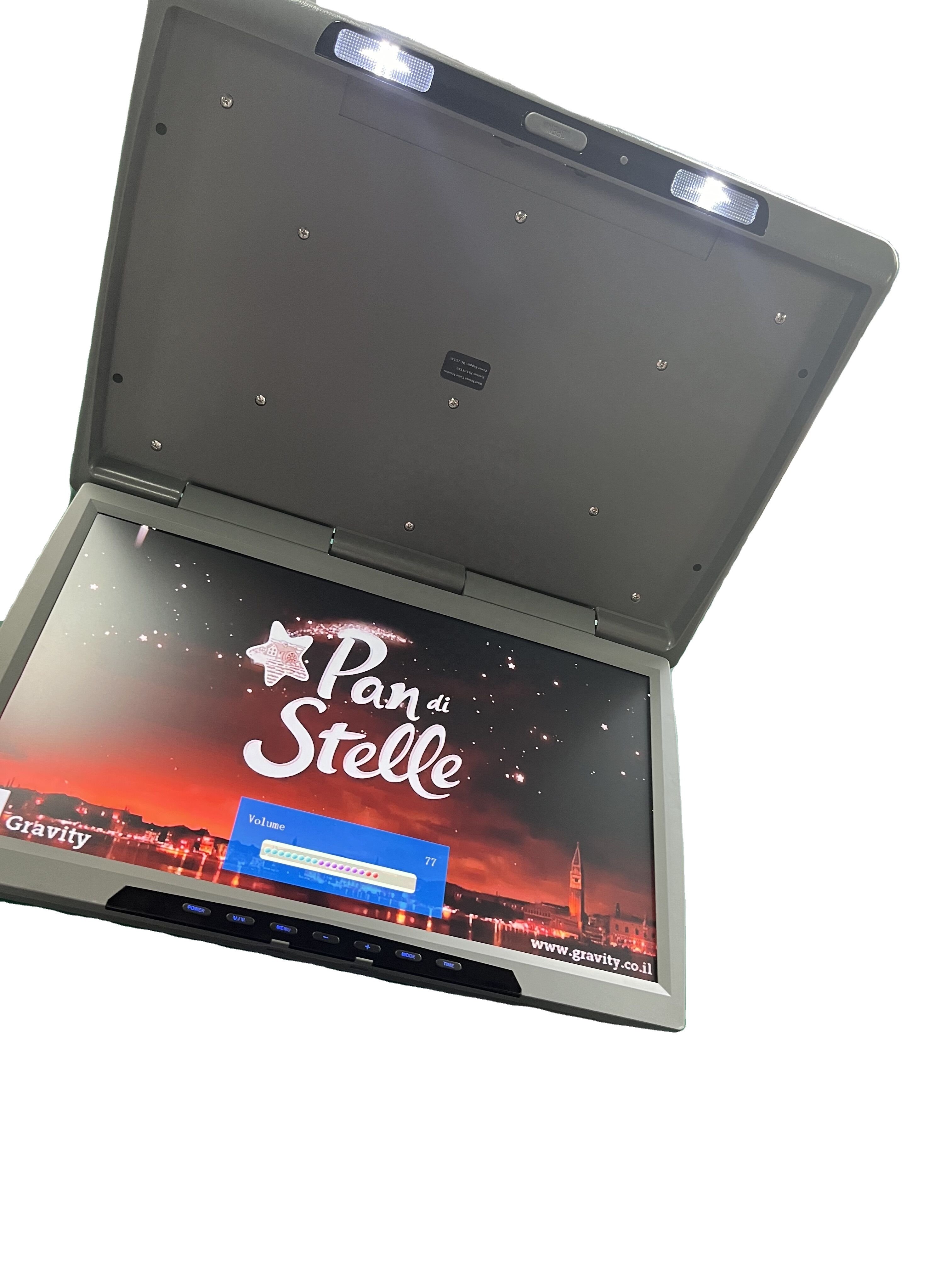 Android 24 Inch Bus TV Monitor HD/SD/USB/Android/Wifi Ceiling Mounted Ceiling Monitor