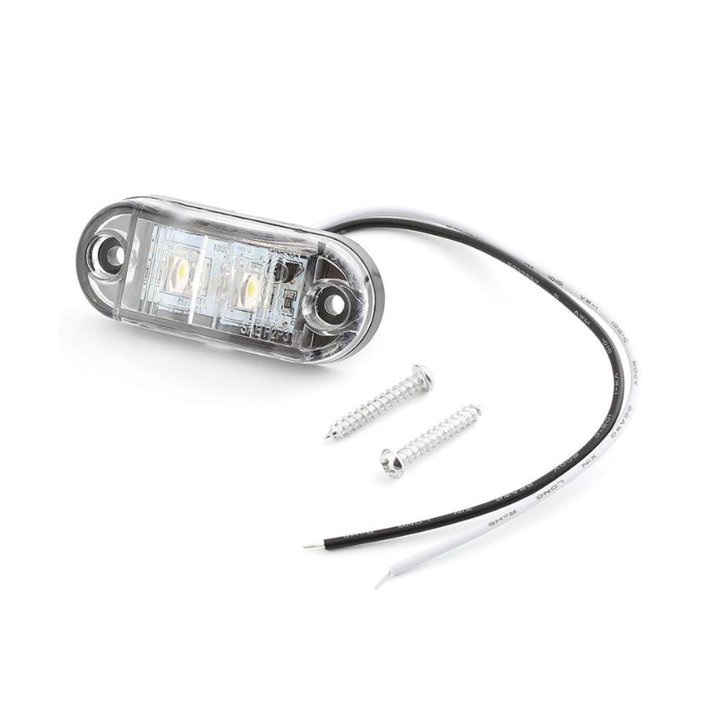 12v 24v 2LED Vehicle Rear Turn Signal Clearance Lamp Truck Trailer Led Side Marker Light Led Clearance Lights