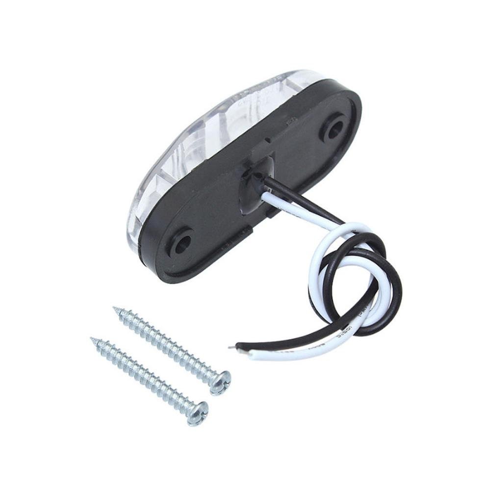 12v 24v 2LED Vehicle Rear Turn Signal Clearance Lamp Truck Trailer Led Side Marker Light Led Clearance Lights