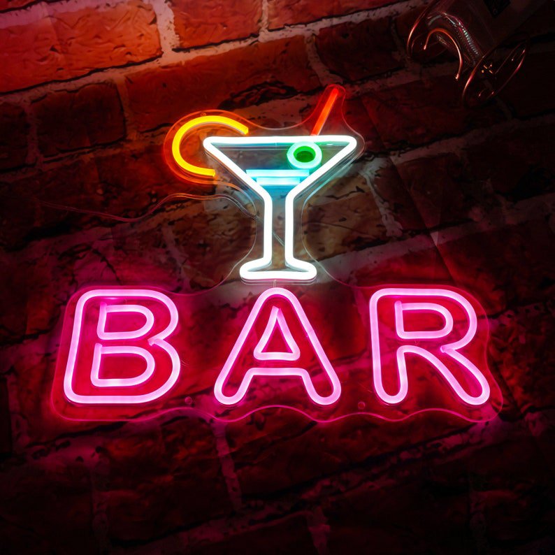 China Sign up High Quality Bar Open Signage Butterfly Luminous Beer Neon Sign Light for Sale