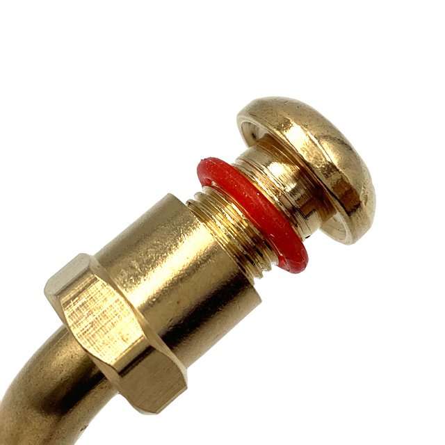 Brass Truck Tire Metal Valve Stems Caps for V3.22.1 9.7mm Hole Aluminum Wheel Rim 58MS