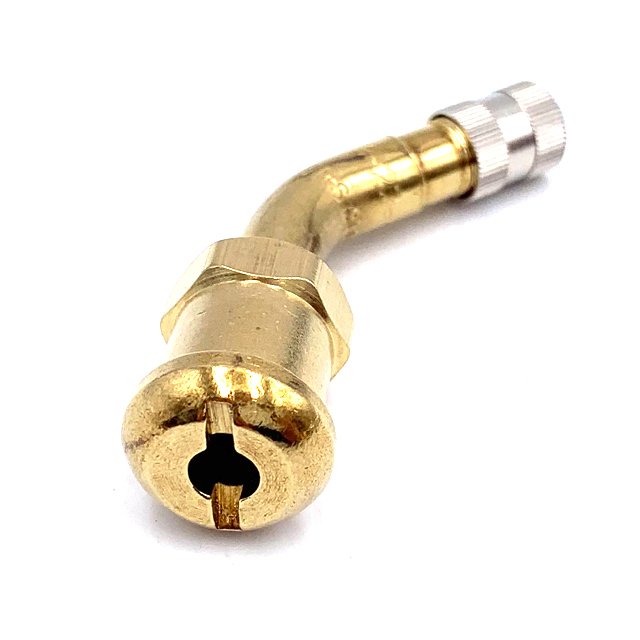 Brass Truck Tire Metal Valve Stems Caps for V3.22.1 9.7mm Hole Aluminum Wheel Rim 58MS