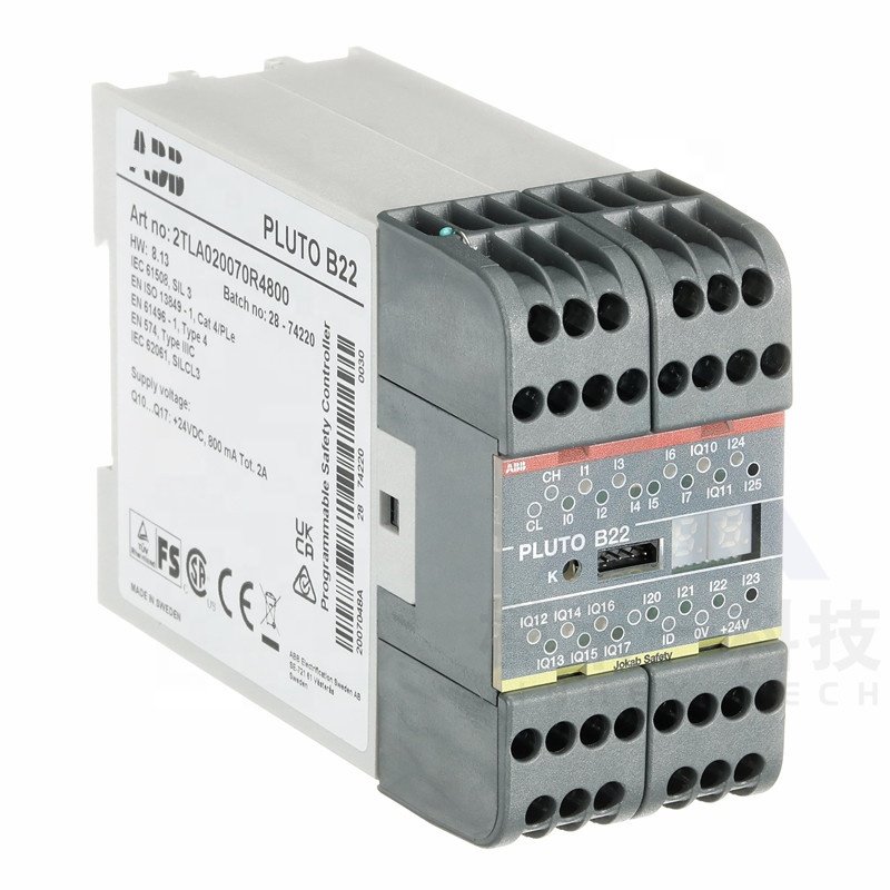New automation controller accessories 2TLA020070R4800 PLUTO B22 Safety Controller PLC in stock