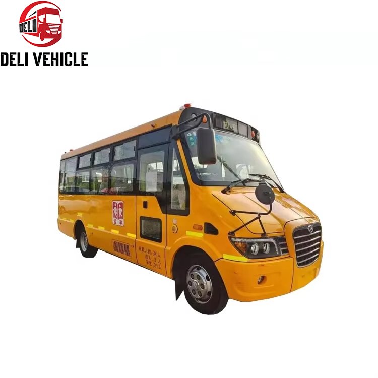 Chinese Used School Coach Bus KLQ6706 2015 Year 34 Seats for Sale