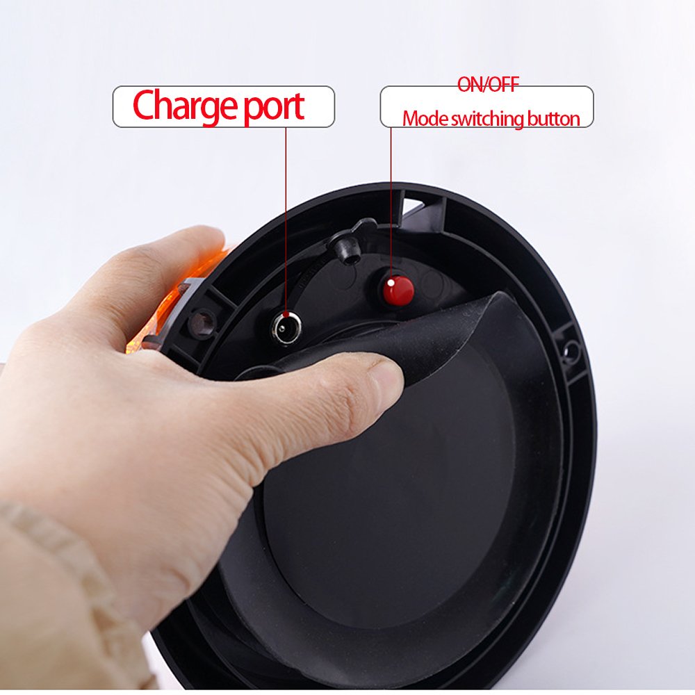 Brightness Solar Beacon Lamp Traffic Safety Emergency Lights Flashing Light Battery Warning Beacon Light for Truck Bus Forklift