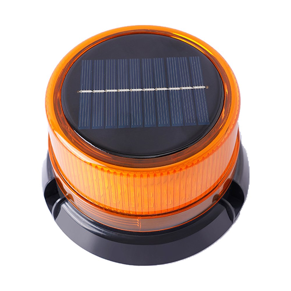 Brightness Solar Beacon Lamp Traffic Safety Emergency Lights Flashing Light Battery Warning Beacon Light for Truck Bus Forklift