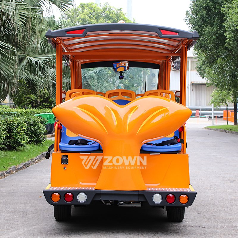 New Product Creative Amusement Park Electric Customized Cartoon Image Sightseeing Car Launched