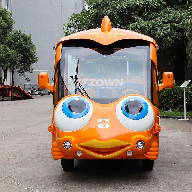 New Product Creative Amusement Park Electric Customized Cartoon Image Sightseeing Car Launched