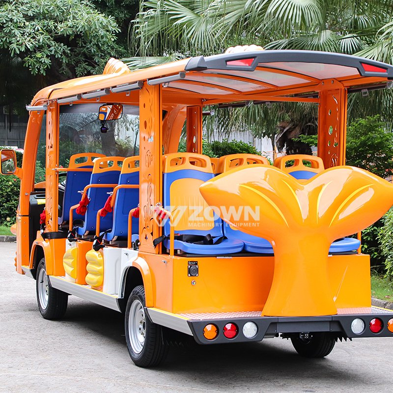 New Product Creative Amusement Park Electric Customized Cartoon Image Sightseeing Car Launched