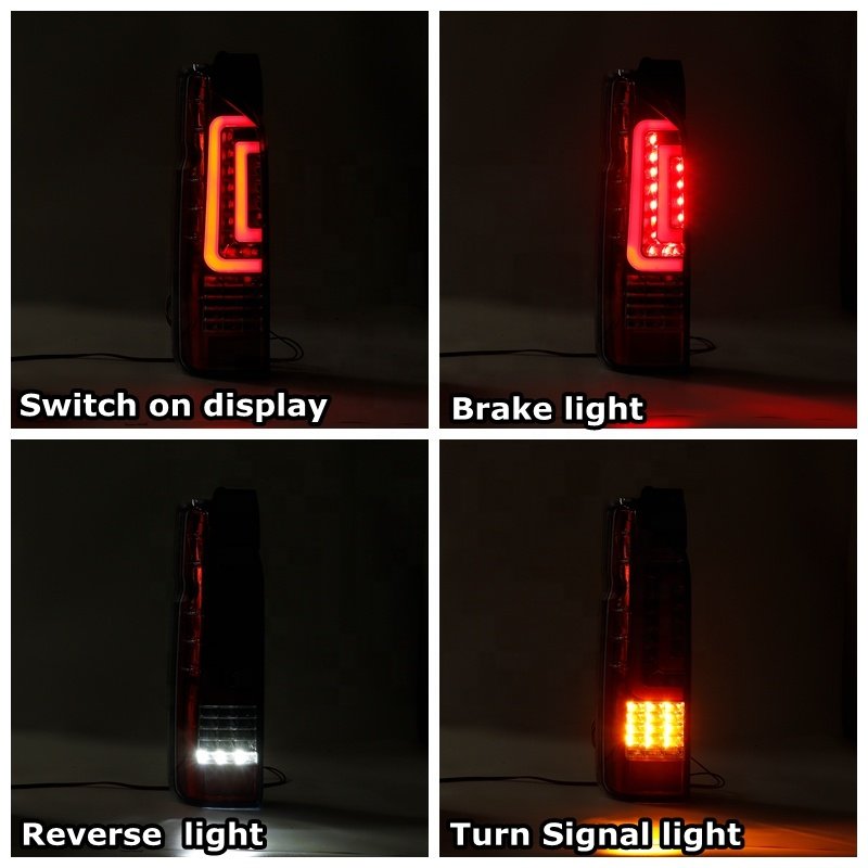 LED Tail Light for HIACE 2005 - 2018 Mini Van Bus Parts Accessories Auto Car TOYOTA Vehicle Body Kits Fog Lamp signal Brake