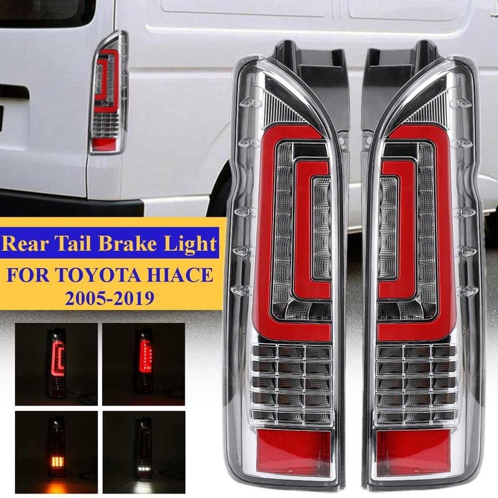 LED Tail Light for HIACE 2005 - 2018 Mini Van Bus Parts Accessories Auto Car TOYOTA Vehicle Body Kits Fog Lamp signal Brake