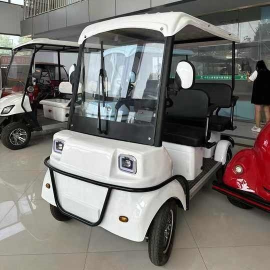 New Adult Electric Golf Cart Electric Sightseeing Bus Four Wheel Scooter