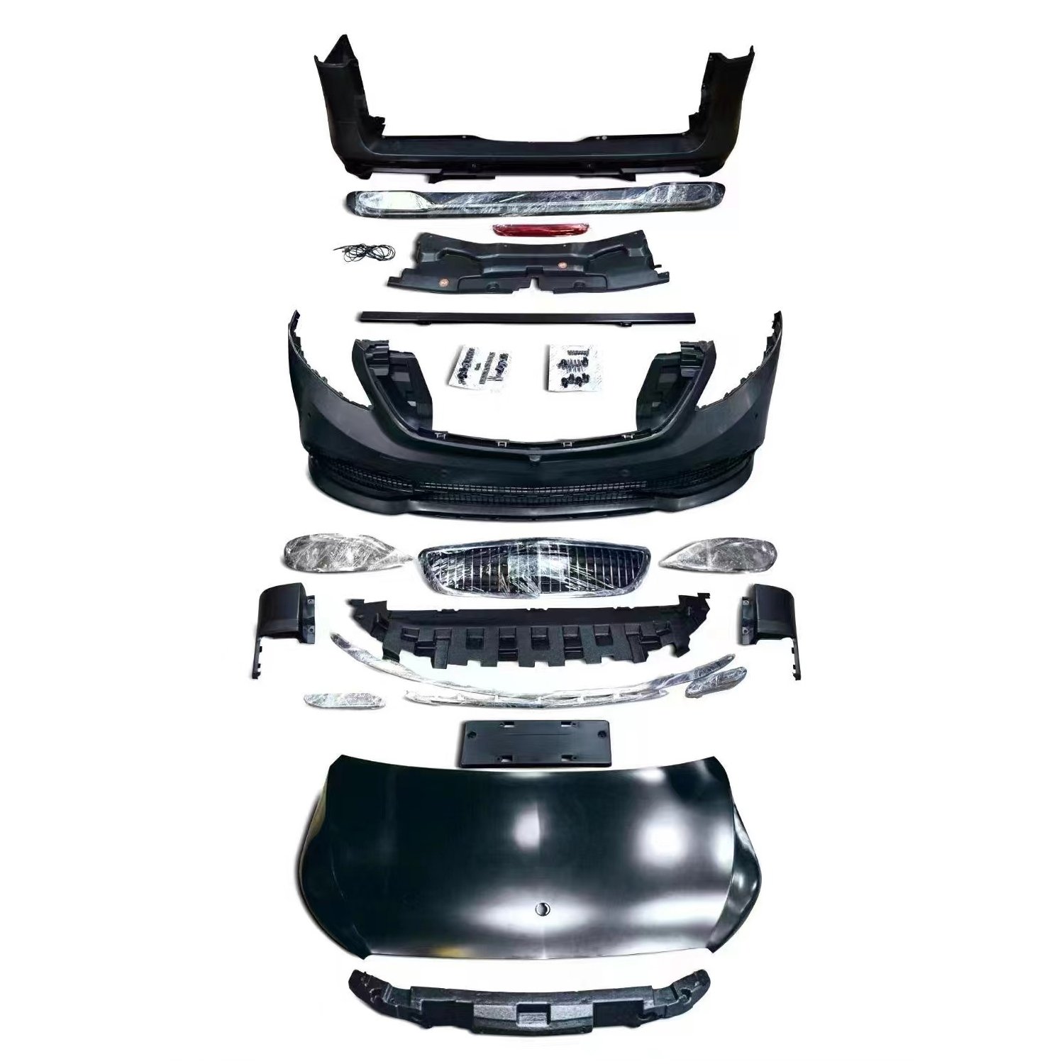 Mercedes V-Class/Sprinter Luxury Body Kit Premium Rear Bumper with Business-Style LED Light Premium Exterior Accessories