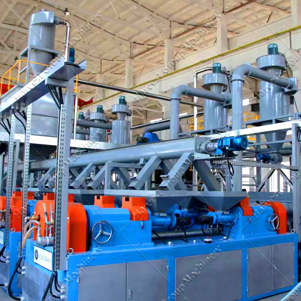 High Quality Waste Tyre Recycling Line Tire Rubber Crumb Making Machine Waste Tire Recycling Equipment
