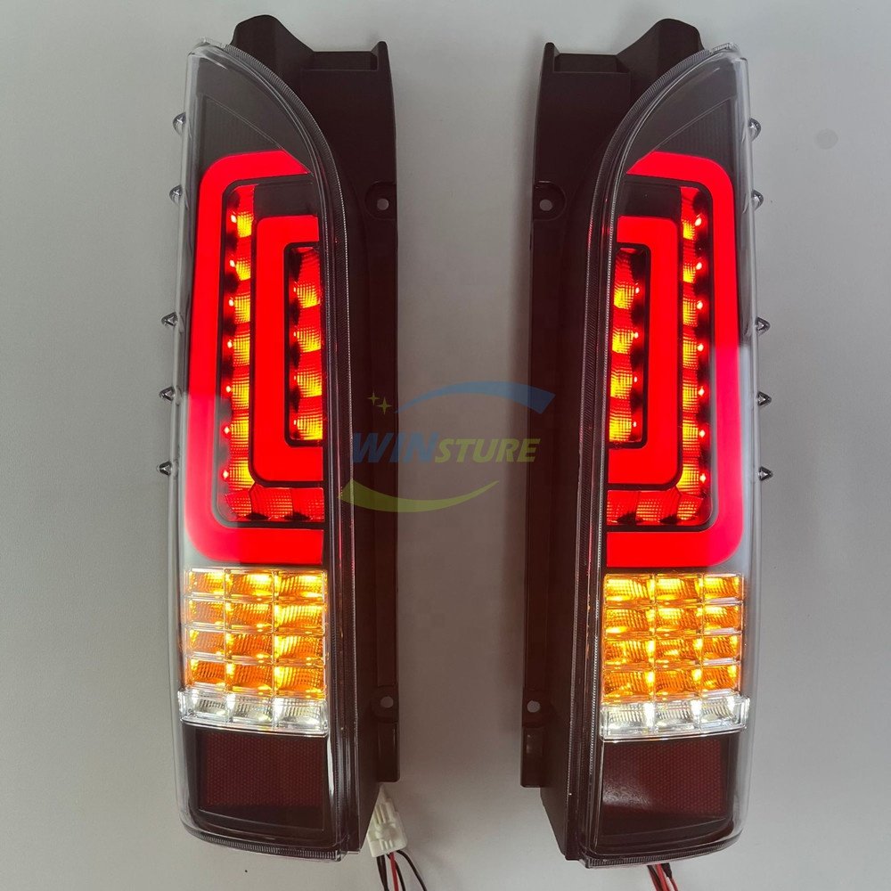 Winsture KDH200 LED Taillight Rear Lamp 2005-2018 Car Parts Tail Light Tail Lamp HIA-B021 Toyot a Hiace commuter Quantum Bus Van