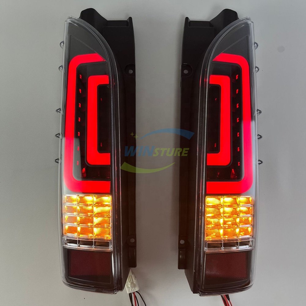 Winsture KDH200 LED Taillight Rear Lamp 2005-2018 Car Parts Tail Light Tail Lamp HIA-B021 Toyot a Hiace commuter Quantum Bus Van