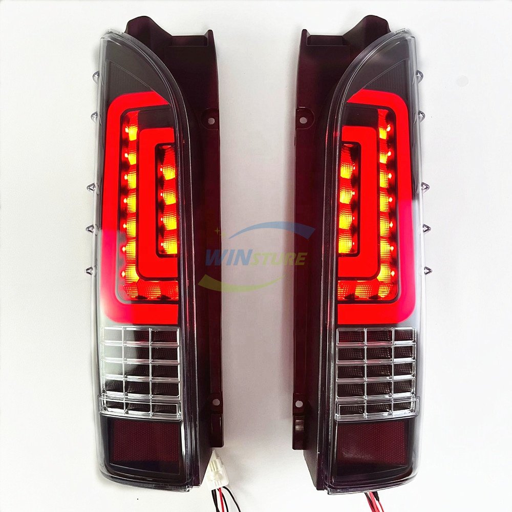 Winsture KDH200 LED Taillight Rear Lamp 2005-2018 Car Parts Tail Light Tail Lamp HIA-B021 Toyot a Hiace commuter Quantum Bus Van