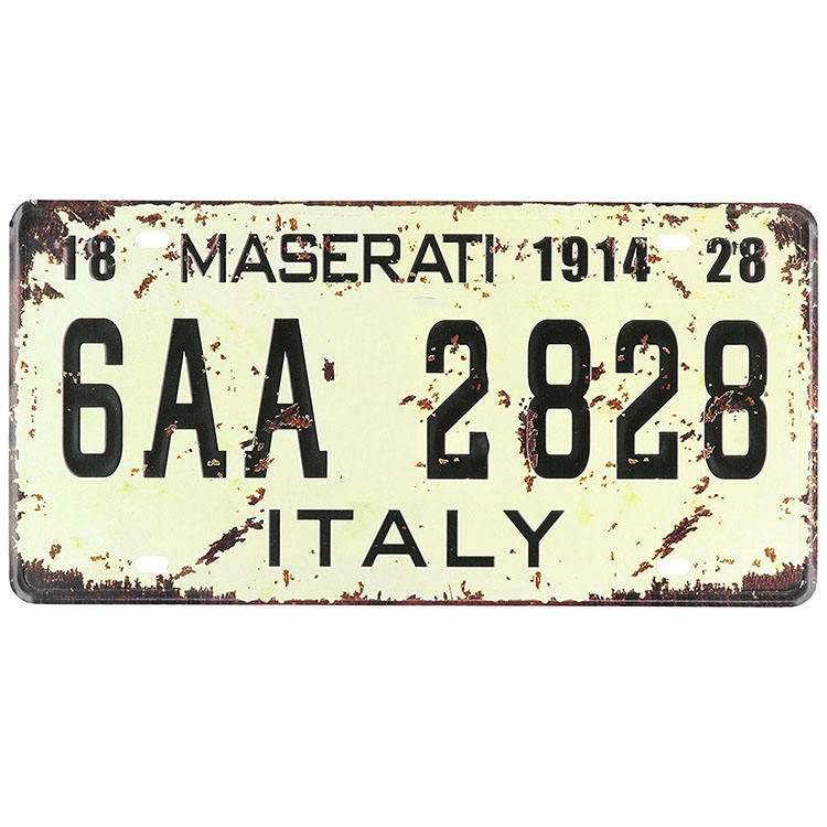 Wholesale Vehicles Accessories Embossing Custom Logo Number Plate UK Decorative Reflective Car Sublimation Blank License Plate