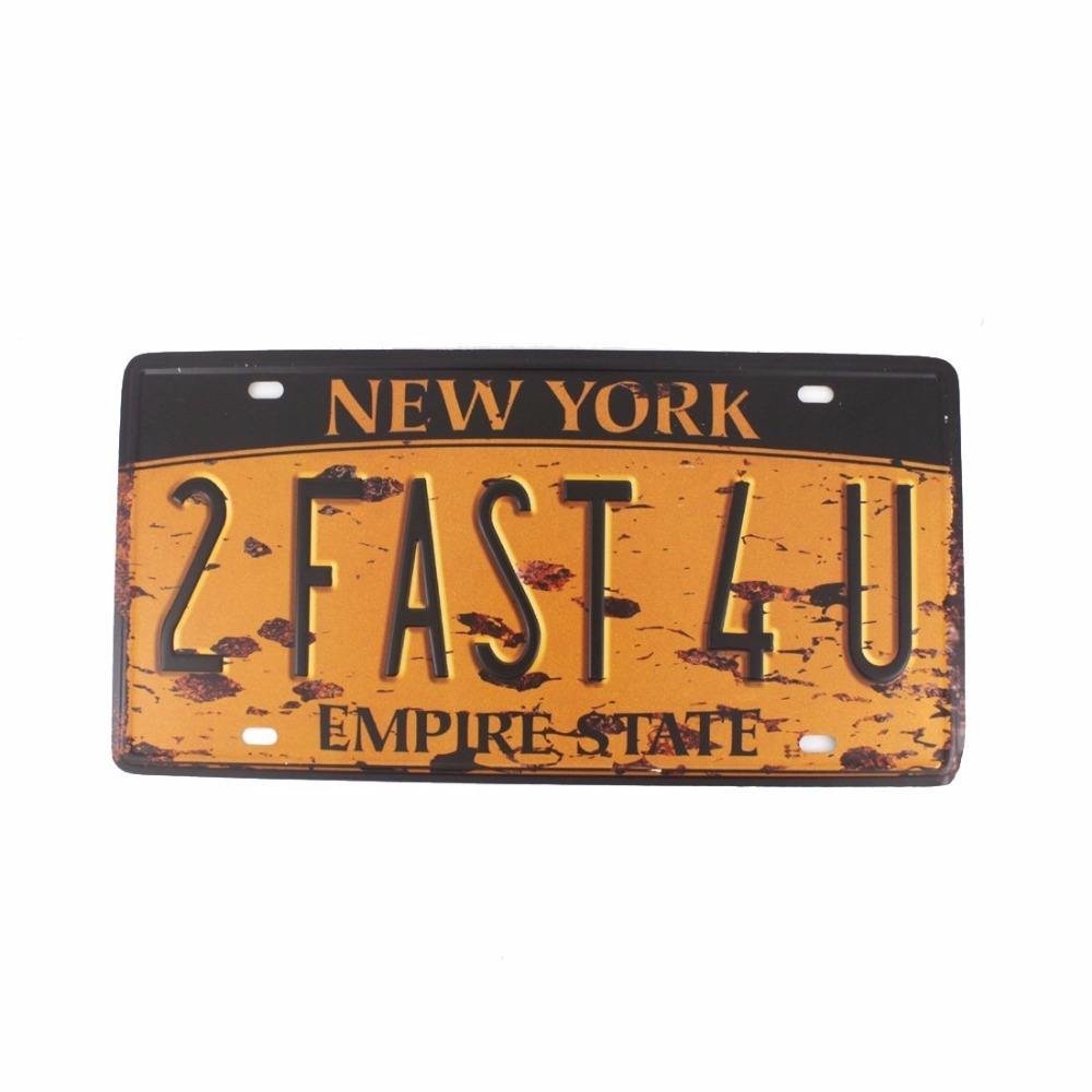 Wholesale Vehicles Accessories Embossing Custom Logo Number Plate UK Decorative Reflective Car Sublimation Blank License Plate