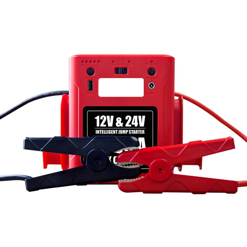 56000mAh JumpsPower 12V & 24V Jump Starter for Semi Truck 4000A