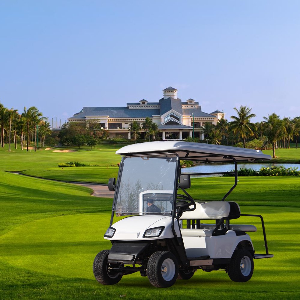 Off Road Street Legal 48V 72V Lithium Battery Karts Car Buggy 4 6 Seater Carrito De Electric Golf Cart