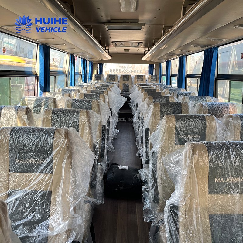 Perfect Price Used Bus Front Engine with 53-60 Seats Used coach to African Right Hand Drive