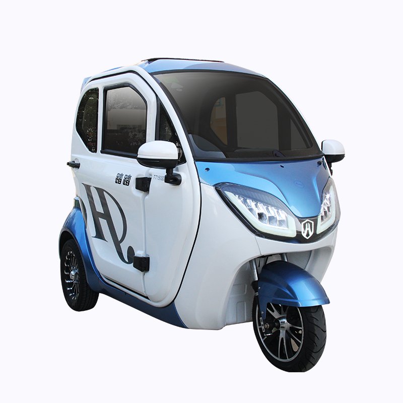 Popular in Turkey 48v 500w 3wheel Three Wheel Electric Assist Loader Vehicle Scooter Tricycle with Roof