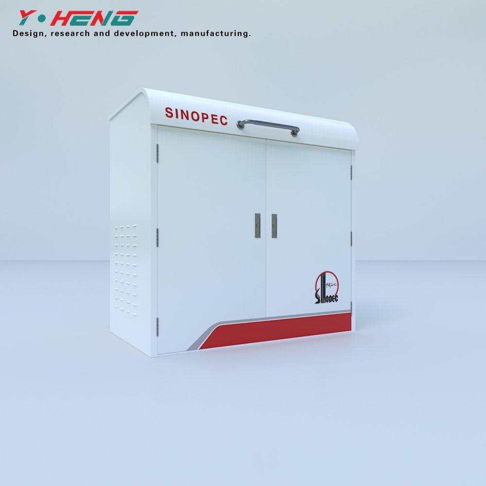 Customized Hospital Furniture Garbage Disposal Box Hazardous Waste Storage Room Box