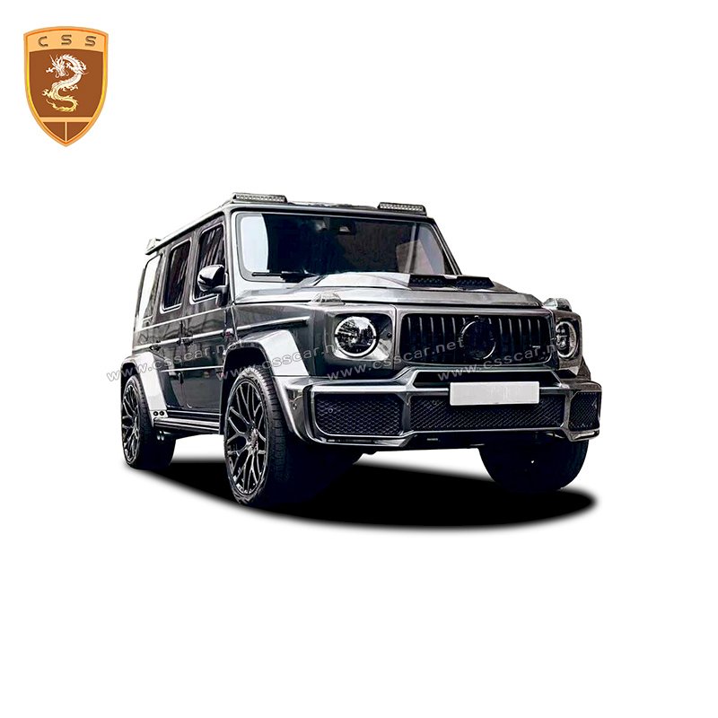 Car Accessories PP Material Front Bumper Lip Assembly Grilles Rear Wheel Arch Bodykit For Mercedes Bens W464 B Style Body Kit