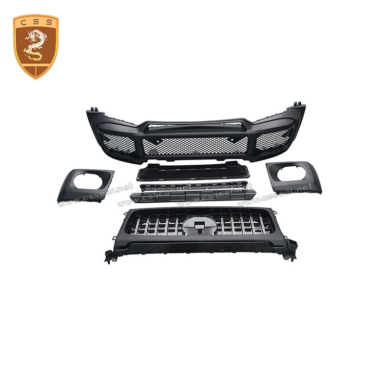 Car Accessories PP Material Front Bumper Lip Assembly Grilles Rear Wheel Arch Bodykit For Mercedes Bens W464 B Style Body Kit