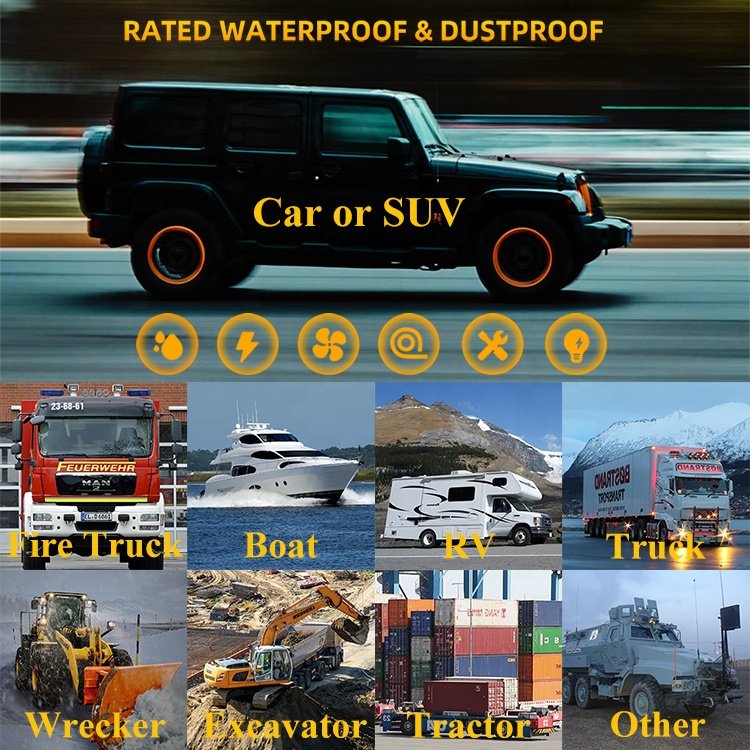 Factory High Quality 12V 24V LED Safety Red Warning Work Light Car Side Clearance Marker Light Signal Lamps for Truck Bus