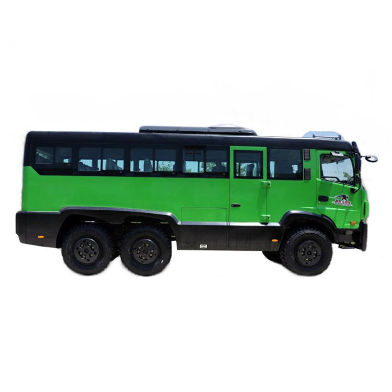 High Quality Customized Coaches Dongfeng 6x6 Tour Bus Multi-purpose Bus for Harsh Conditions