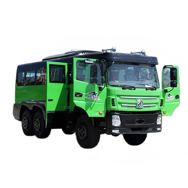 High Quality Customized Coaches Dongfeng 6x6 Tour Bus Multi-purpose Bus for Harsh Conditions