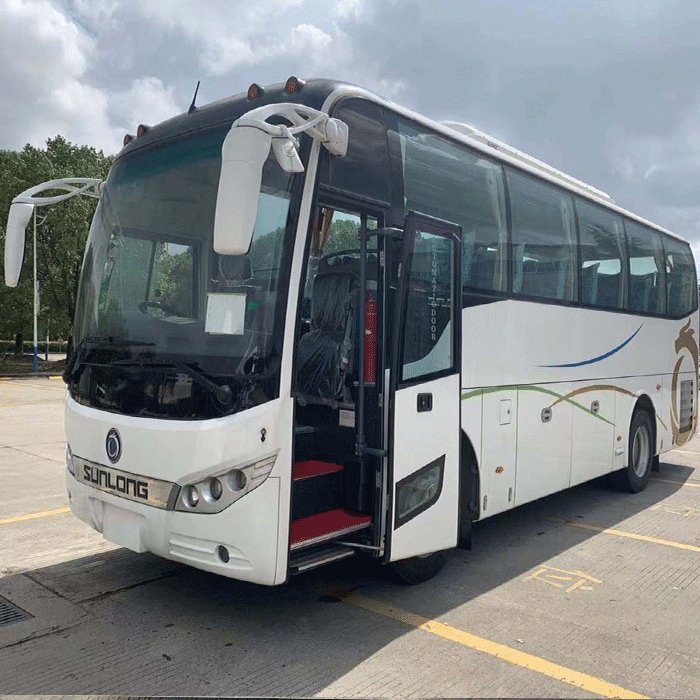 Bus Engine Coach Double Doors City Buses Right Hand Drive Second-Hand Passenger Bus Customized Used for Sale