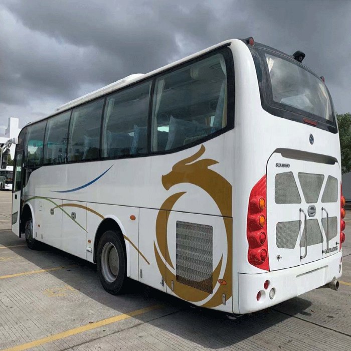 Bus Engine Coach Double Doors City Buses Right Hand Drive Second-Hand Passenger Bus Customized Used for Sale