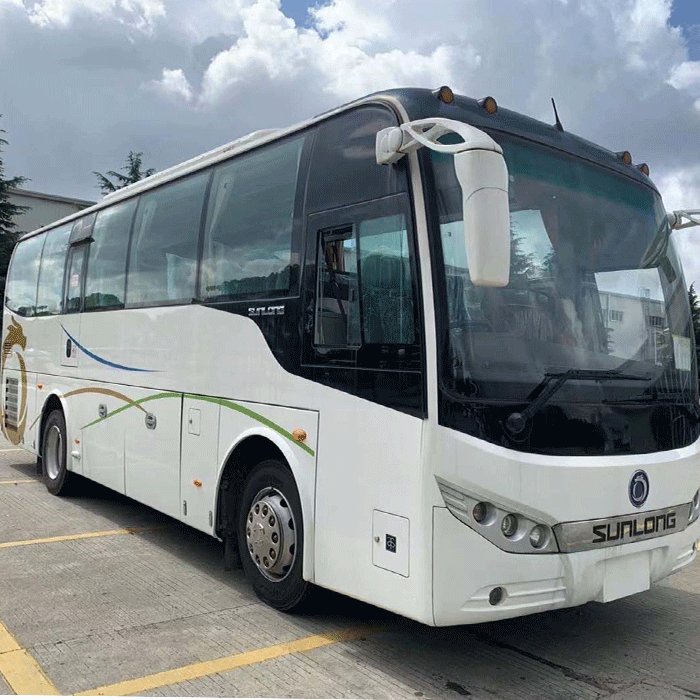 Bus Engine Coach Double Doors City Buses Right Hand Drive Second-Hand Passenger Bus Customized Used for Sale