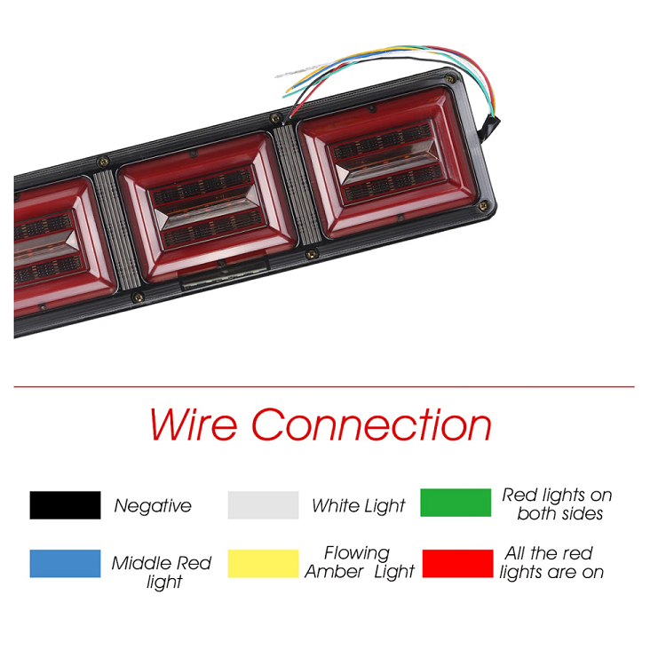 Lamp Truck Led Lights 24v Led Tail Light for Trailer