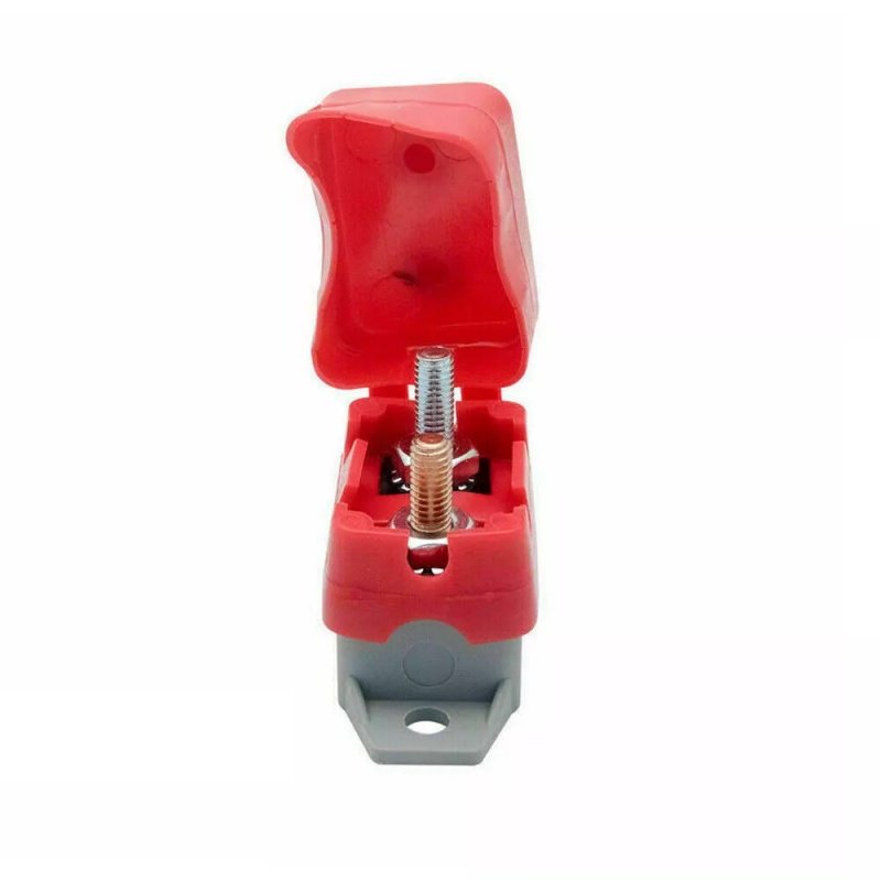 12V-24V Automatic Reset Circuit Breaker Current Overload Protector with Cover Stud Bolt for Battery Chargers Buses Trucks Marine