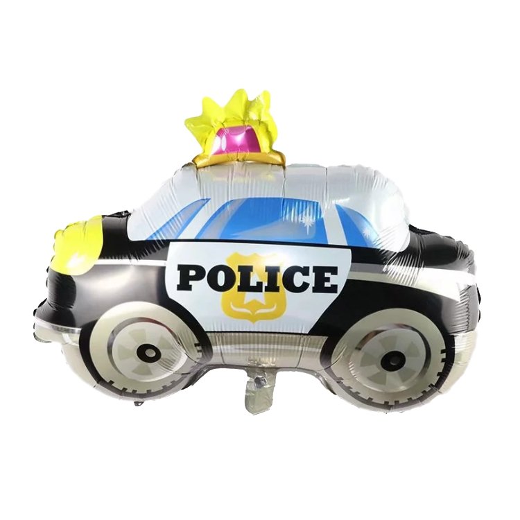 Vehicle School Bus Police Car Fire Engine Engineering Truck Modeling Aluminum Foil Balloon Children's Toy Balloon Wholesale