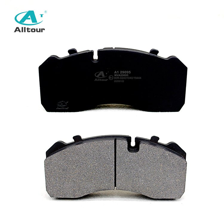Truck and Bus Brake Pads Factory -- WVA 29095 with Emark for DAF/MAN/MERCEDES BENZ/IVECO
