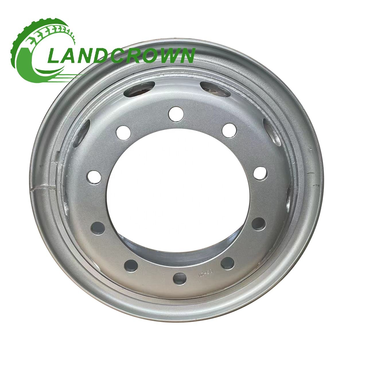 8.5-20 8.50-20 Steel Wheel for Truck Bus Trailer High Quality Custom Truck Wheels for TBR Tire 12.00-20 12.00R20 12R20