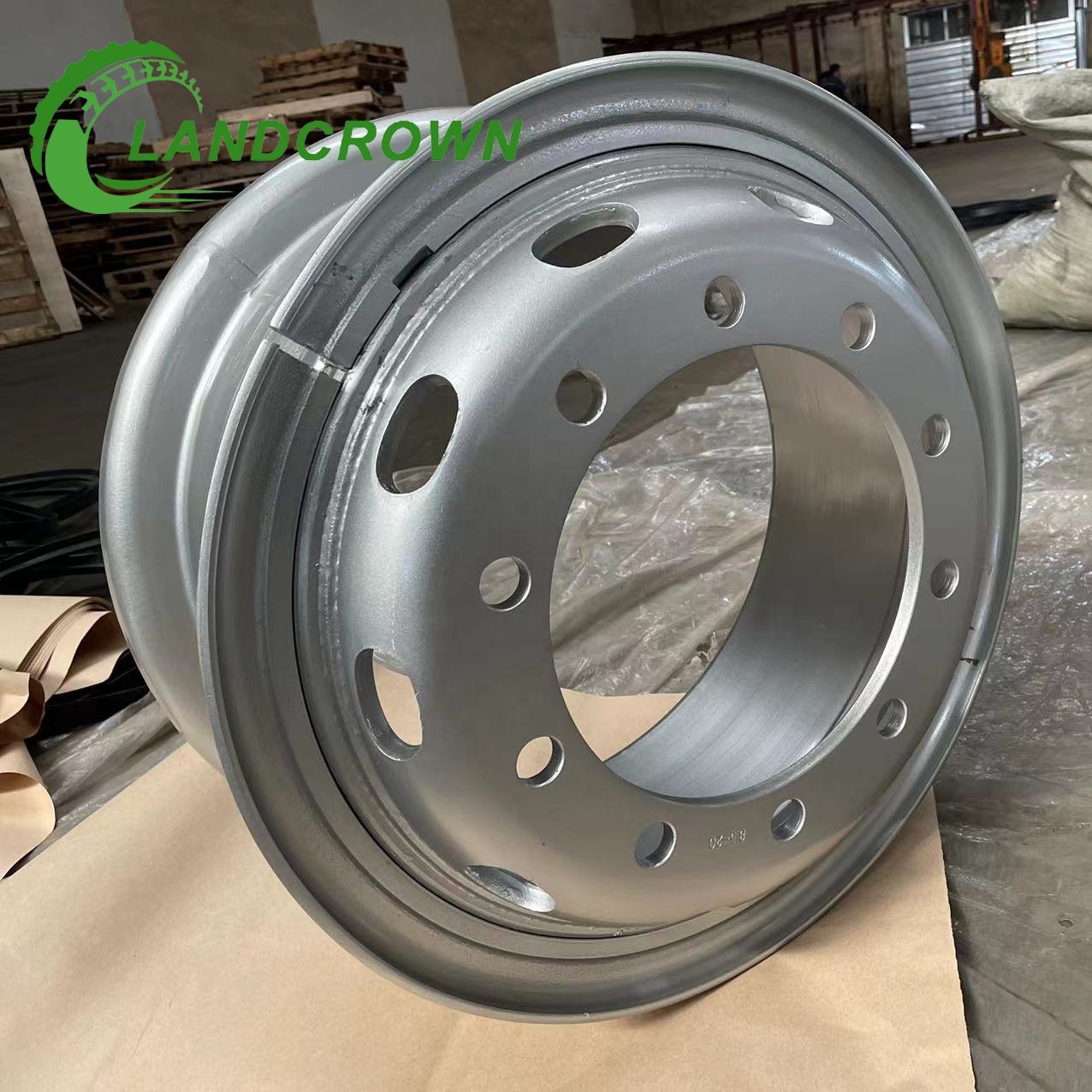 8.5-20 8.50-20 Steel Wheel for Truck Bus Trailer High Quality Custom Truck Wheels for TBR Tire 12.00-20 12.00R20 12R20