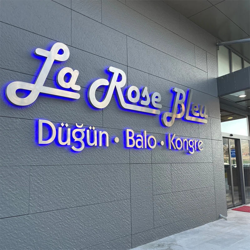 Light up Metal Letter,Custom 3D Backlit Business Sign,Nail Salon Logo,Outdoor Laser Cut Spa Sign,LED Salon Sign,Illuminated Logo