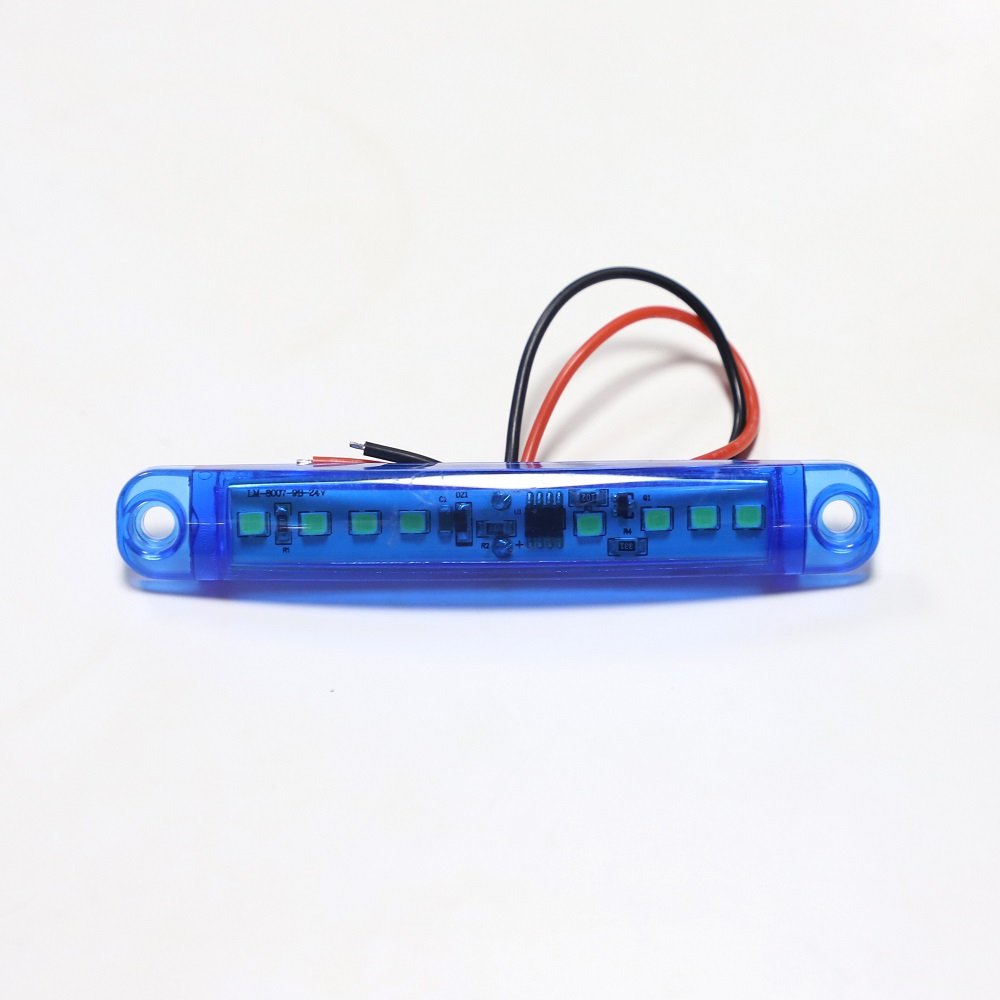 24v 8led Steady or Strobe Light for Auto Lighting System Truck signal Led Light Trailer Side Marker Lamp