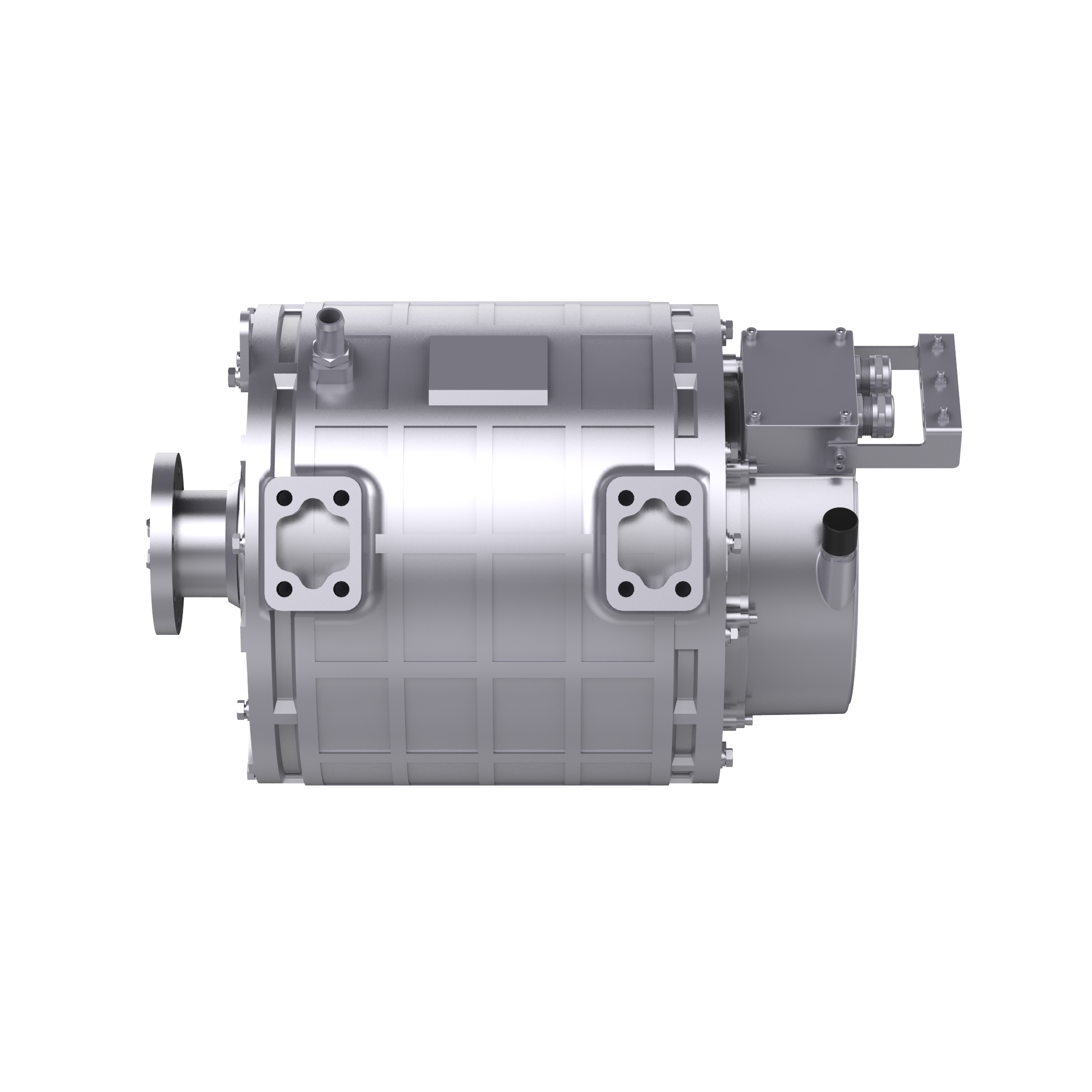 Brogen ODM 190kw 4500rpm High Voltage Liquid Cooling PMSM Motor Electric Powertrain for 6 Meters Bus